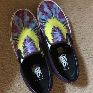 Vans tie dye